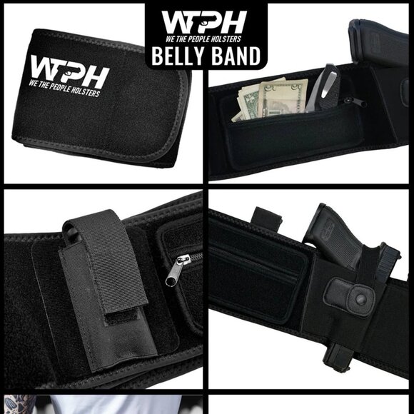 WTPH VELCRO BELLY BAND HOLSTER BUNDLE - Picture 4 of 16